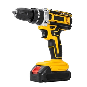 סט כלי עבודה חשמליים אלחוטיים Zn 21v, מברגה/מקדחה רוטטת, עמידה, מופעלת על ידי סוללה - Product Image 1