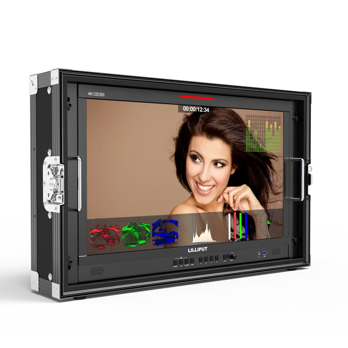 Lilliput 15.6 zoll 23.8 zoll 31.5 zoll 12G-SFP produktion broadcast-monitor professional studio video 12G SDI monitor