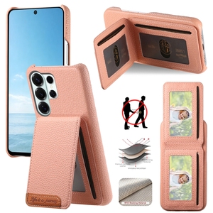 <span class=keywords><strong>เคส</strong></span>แบบกระเป๋าสตางค์สำหรับ Samsung Galaxy S25 Plus/ S26 Ultra, สำหรับ iPhone 17 Promax/ 17E ใส่บัตรเคสโทรศัพท์ - Product Image 6