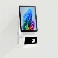 WUXIN 11.6/15.6 Kiosco de Autoservicio para Pedidos de Comida en Restaurantes, Pantalla Táctil, Código QR, Impresora Térmica de 58 mm, Compatible con SDK, CN/GUA