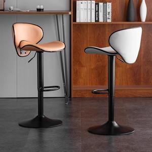 Swivel Tall Kitchen Counter Island Dining Chair with Backs <b>Adjustable</b> Counter Height <b>Bar</b> <b>Stools</b> Set Armless Modern <b>Bar</b> <b>Stools</b> - Product Image 1