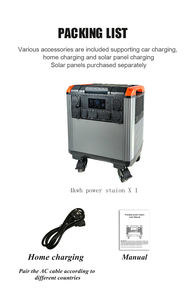 Generador Solar Portátil de 4kw, Estación de Energía Solar de 4kw con Carga Rápida - Product Image 6