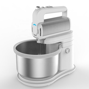 Mixeur Électrique 300W, 4L, Acier Inoxydable, 5 Vitesses, Robot Culinaire Multifonctionnel, Machine à Cuisiner, Mélangeur à Farine pour <span class=keywords><strong>Chef</strong></span> - Product Image 2