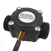 Capteur de débit d'eau à quatre points G1/2, débitmètre à effet Hall pour distributeur d'eau YF-S201