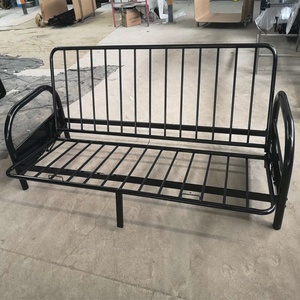 Fournisseur chinois à prix réduit vente directe de <span class=keywords><strong>lit</strong></span> en acier pour adultes canapé-<span class=keywords><strong>lit</strong></span> simple pliant en métal - Product Image 2