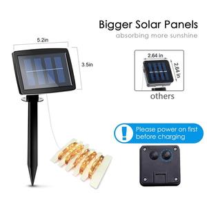 Đèn Trang Trí Ngoài Trời LED 150, Đèn Dây Đồng Led Năng Lượng Mặt Trời Chống Nước - Product Image 2