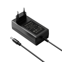 Adaptateur secteur 12V5A 65W AC 100-240V DC, matériau PC, prise murale, garantie de 2 ans pour les bandes lumineuses LED
