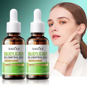 OEM SADOER rose salicylic acid extract original acne treatment blackhead remover ordinary skin care serum