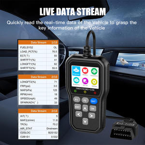 Scanner OBD2 pour la mécanique domestique Outil de réinitialisation de lecteur de code facile à utiliser Garantie <span class=keywords><strong>1</strong></span> an <span class=keywords><strong>Diagnostic</strong></span> Check Engine Light Read/Clear Codes - Product Image 2
