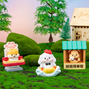 Yu Mo Craft - Juego de 6 Figuras Sorpresa para Niños, Juguetes de Animales Aleatorios, Decoración para Escritorio, Regalo - Product Image 2