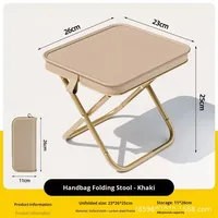 Tragbarer Hochlehner Papier-Mondstuhl, klappbare Campingbank für draußen, erhöhter Angelstuhl, Strandliege, Picknicktisch-Ausrüstung