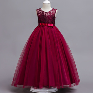 <span class=keywords><strong>Robe</strong></span> de Bal Princesse Bleu Marine en Tulle Longue pour <span class=keywords><strong>Fille</strong></span>, Corsage en Dentelle, Dos Nu, <span class=keywords><strong>Robe</strong></span> de Demoiselle d'Honneur ou de Cortège de <span class=keywords><strong>Mariage</strong></span> en Gros - Product Image 5