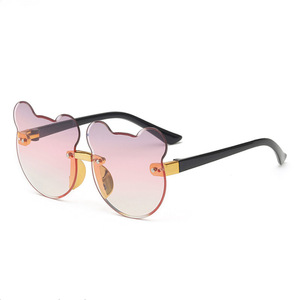 Lunettes de soleil pour enfants lunettes de soleil mode bébé lunettes de soleil yeux femme garçons mignon dessin animé jouets enfants bébé ours lunettes de soleil - Product Image 6