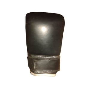Fashion PU Leather Boxing <b>Gloves</b> for Training Martial Arts New Black Red OEM Logo Thai Color Material Adults People Origin <b>Type</b> - Product Image 1