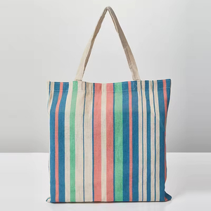 Gahumi Mode Nouveau Design Grand Tissu Lourd Pliable Flamme Ins Style et Cartoon Motif Canvas Shopping Bag - Product Image 2