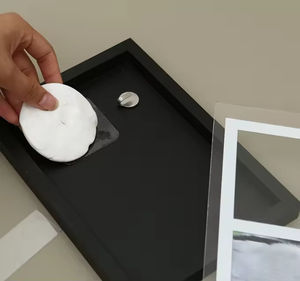 Caja conmemorativa para mascotas con kit de impresión de huella de pata Urna para perros y gatos, almacenamiento para <span class=keywords><strong>cenizas</strong></span>, <span class=keywords><strong>collar</strong></span>, juguetes y recuerdos - Product Image 4