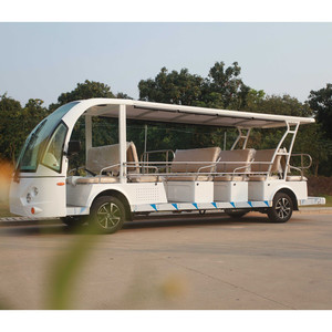 Bus touristique à 4 roues, 8, 11, 14, 17 places, entièrement fermé, véhicule de patrouille à essence - Product Image 5