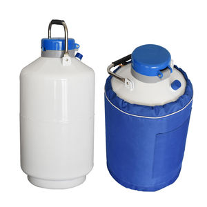 YDS 2 litros Vertical aleación de aluminio Cryo tanque 50mm nitrógeno líquido helado bote hogar/uso comercial recipiente presurizado - Product Image 3