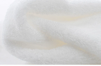 Serviettes de toilette épaisses 100% coton, extra grandes, bordure en satin platine, linge d'hôtel 5 étoiles, logo brodé personnalisé