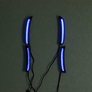 Feux de pare-chocs avant arrière à lentille fumée pour marqueurs latéraux de la série Dodge Charger Flow 2016 - Product Image 5