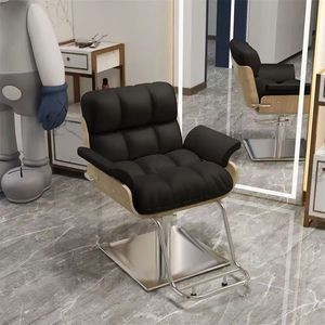 Sillas de peluquería de lujo de alta gama K - sillas especiales con elevación y rotación para cortes de pelo, barbería y estética de celebridades - Product Image 6