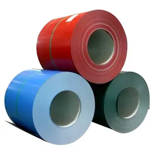 High Quality Manufacture 0.35mm 0.5mm Width 1250mm Prepainted PPGL PPGI Coated Steel Coil Blue Sheet Metal
