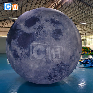 Bơm hơi khổng lồ không gian chủ đề Đảng trang trí Inflatable Hành Tinh bóng bay/Inflatable Trái Đất mặt trăng chín hành tinh treo Led mô hình - Product Image 4