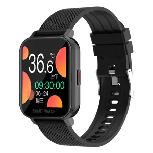 2021 זול עמיד למים חכם שעון גוף אק"ג ppg טמפרטורה חכם שעון עם חיישן צג smartwatch גוף טמפרטורת צמיד