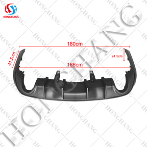 Nuovi prodotti Chaoshenghang paraurti <span class=keywords><strong>auto</strong></span> ABS in fibra di carbonio OEM stile fabbrica labbro diffusore posteriore per Dodge Durango 2014-2024 - Product Image 2