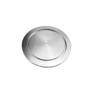 Bride aveugle sous vide Conan en acier inoxydable 304 KF DN 38mm, plaque de couverture de joint de bride ronde polie pour l'industrie chimique - Product Image 1