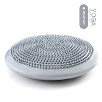 Tapis de yoga gonflable en PVC de 33 cm, coussin de fitness pliable, surface antidérapante, multifonctionnel pour une performance améliorée