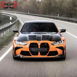 Estilo <span class=keywords><strong>Gpower</strong></span> para BMW M3 G80 M4 G82 G83, Cubierta de Capó de Fibra de Carbono Seca, Kit de Carrocería - Product Image 2