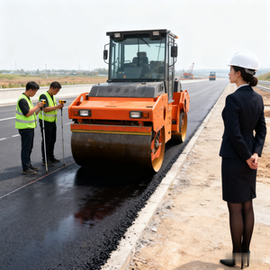 Ride-On Large Heavy Duty Walk Behind Asphalt Road Roller Vibrator Compactor 20ton Small Single Drum Road Rollers - Product Image 5