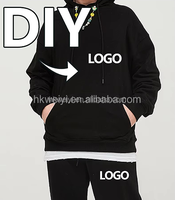 Sudadera con Capucha de Invierno de Alta Calidad, Personalizada con Logotipo en 3D, 300GSM, Algodón, Unisex, Talla Grande, Sudadera con Capucha de Anime OEM para Hombre