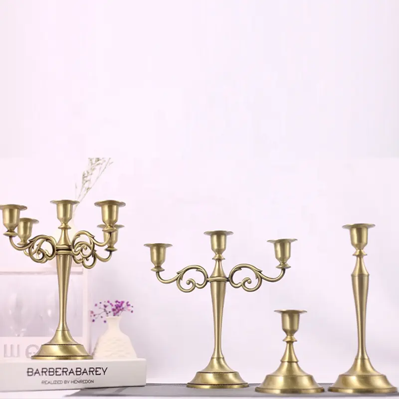 Decorazione di cerimonia nuziale Del Basamento Per La Casa di Nozze Centrotavola Candelabri