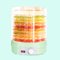 Déshydrateur alimentaire électrique portable en acier inoxydable à 5 niveaux pour fruits et légumes, machine de conservation domestique