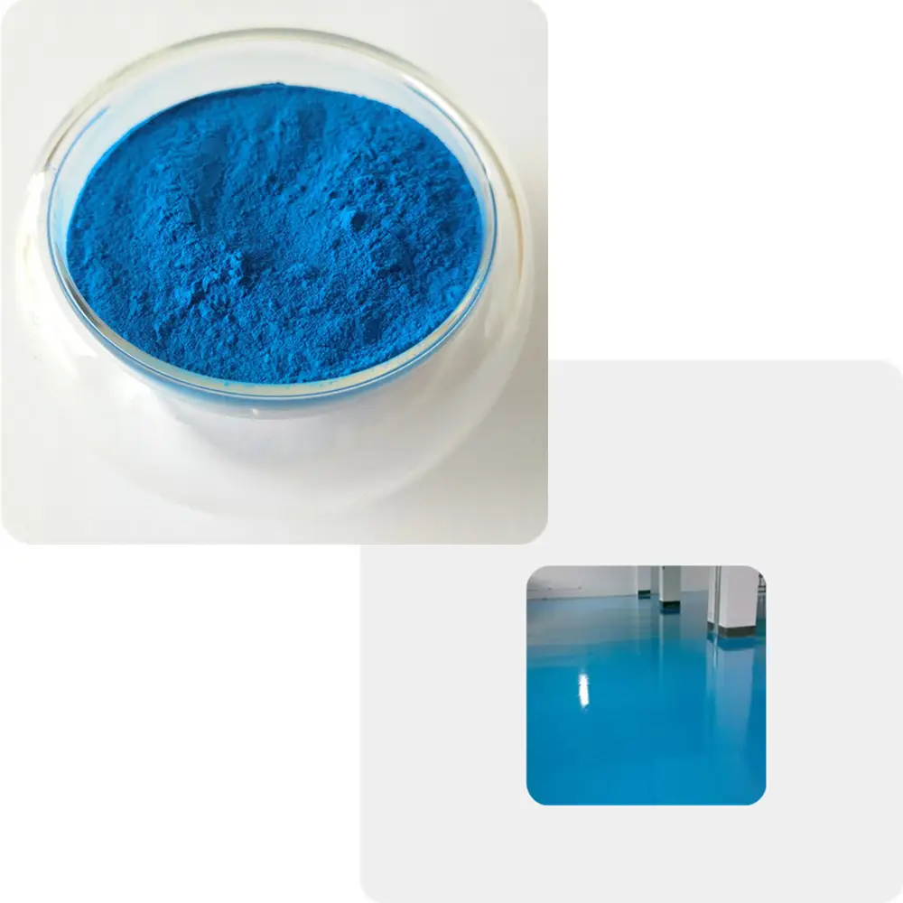 best price blue color iron oxide ferric oxide for floor colorant