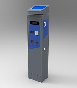 เครื่องจอดรถแบบรับเหรียญและธนบัตรสำหรับการจัดการที่จอดรถบนถนน - Product Image 1