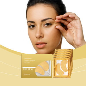 Mascarilla de Ojos Hidratante y <span class=keywords><strong>Antiojeras</strong></span> de Alta Calidad con Brillo, Parches de Colágeno <span class=keywords><strong>para</strong></span> Ojos, Mascarilla de Ojos de Cristal, 10 Parches - Product Image 2
