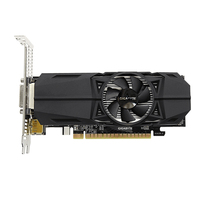 بطاقة رسومات GIGABYTE GeForce GTX 1050 OC مستعملة ذات ملف تعريف منخفض، مدمجة مع ذاكرة GDDR5 سعة 3 جيجابايت (GV-N1050OC-3GL)