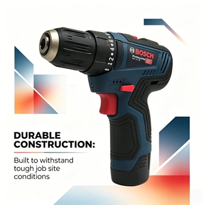 Trapano Elettrico <span class=keywords><strong>Bosch</strong></span>-GSB 12V-30 Professional, Avvitatore Senza Fili, Multifunzione, per Uso Domestico, Cacciavite, Fai-da-Te - Product Image 3