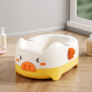 Portable en plastique cochon formation siège de toilette bébé fesses <span class=keywords><strong>lavabo</strong></span> pour pot formation produits de bain en matériau PP Durable - Product Image 2