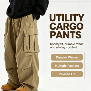 <span class=keywords><strong>Pantalones</strong></span> Cargo <span class=keywords><strong>para</strong></span> <span class=keywords><strong>Hombre</strong></span>, Talla Europea, Logotipo Personalizado, Venta al Por Mayor <span class=keywords><strong>de</strong></span> Fábrica, Secado Rápido, Ligeros, <span class=keywords><strong>para</strong></span> Senderismo, Trabajo, Casuales, OEM - Product Image 3