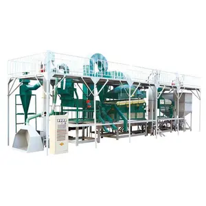 fixed type Seed Processing Machine Grain Cleaning and Grading Machines Sesame Wheat Seed Cleaning Line