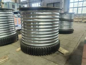 Cần cẩu thép dây ròng rọc bánh xe OEM <span class=keywords><strong>sheave</strong></span> <span class=keywords><strong>snatch</strong></span> khối cho thiết bị khai thác mỏ - Product Image 6