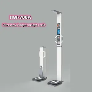 Analizador de grasa corporal BMI eléctrico, máquina de peso de altura, báscula de salud