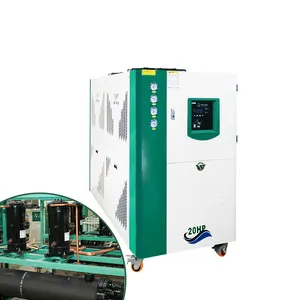 Refroidisseur industriel refroidi par air/eau 4HP-40HP pour moulage par injection de souffleur d'extrudeuse