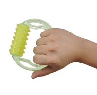 Rouleau de massage anti-cellulite manuel en plastique pour douleurs musculaires au cou, au bras et aux jambes