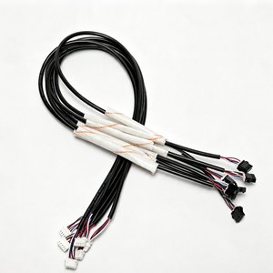 Kabel Harness Konektor Ujung Ganda Kustom dengan Selubung Fiberglass Tahan Suhu Tinggi untuk Peralatan & Perlengkapan Rumah Tangga - Product Image 2