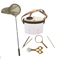 Children's Outdoor Exploration Insect Observation Box Set Educational Toys Magnifying Glass for Collection Sports Entertainment